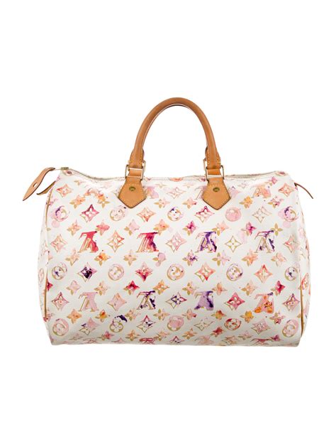 louis vuitton speedy 35 watercolor|louis Vuitton Speedy 35 new.